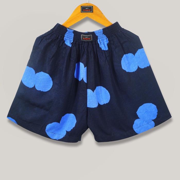 BOXER LOOPAY MOTIF COFFE BLUE - CBB