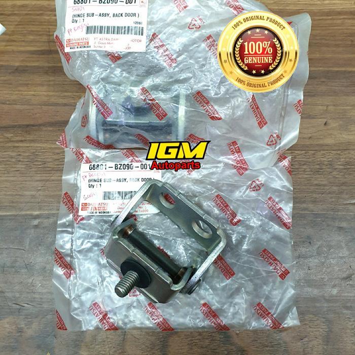Engsel pintu bagasi belakang Daihatsu Grand max Orisinil T1