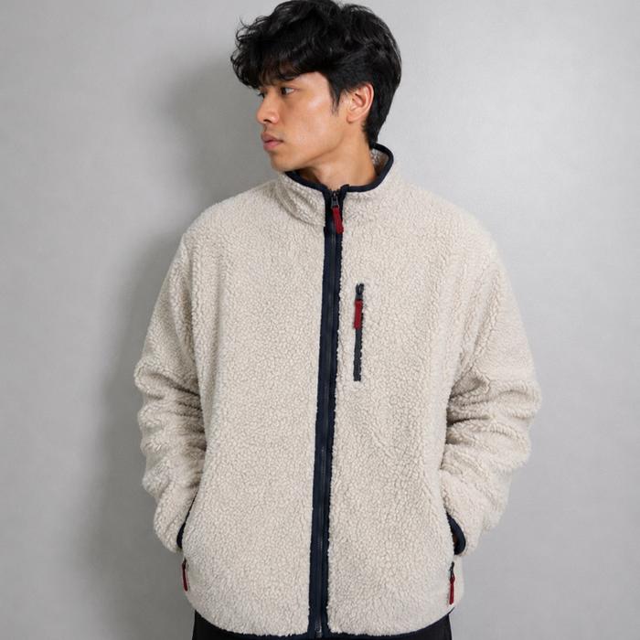 JAKET SHERPA FLEECE TOPTEN
