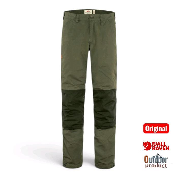 FJALLRAVEN GREENLAND TROUSERS MEN'S - LAUREL GREEN