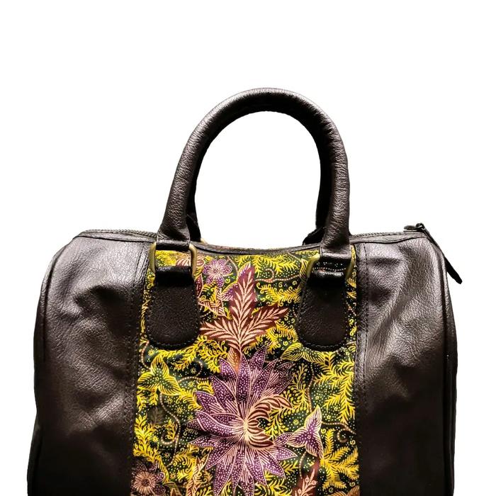 Tas Wanita Speedy Oriflame Mix Batik Cocok untuk Acara Santai dan Formal dengan Desain Elegan dan Pr