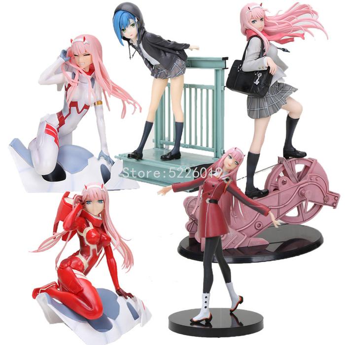 28Cm DARLING In The FRANXX Figur Anime Zero Two 02 Action Figure