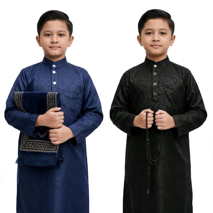 JUBAH SULTAN EMBOS/JUBAH ANAK TANGAN PANJANG/ GAMIS ANAK MUSLIM LAKI-LAKI TERLARIS EMBOS/GAMIS RAMAD