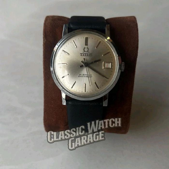 TITUS 21 JEWELS - NEW OLD STOCK - VINTAGE WATCH - MANUAL MOVEMENT WATCH - TITUS WATCH
