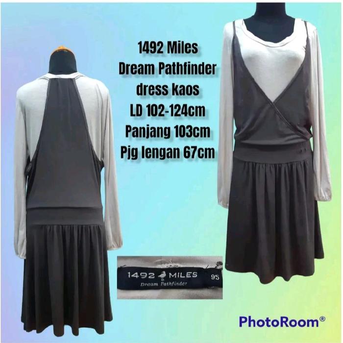 1492 Miles Dream Pathfinder dress kaos wanita