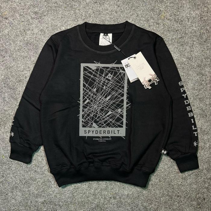 Sweater anak Spyderbilt Hitam Unisex