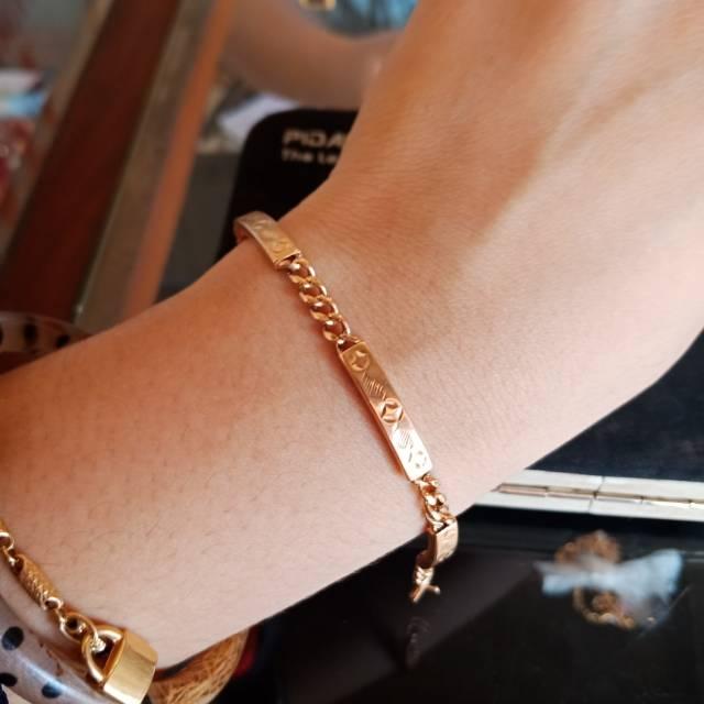 Gelang Anak Bayi Emas Asli Gelang Emas Ready Gelang Wanita Emas Gelang Rantai Emas Gelang Ready