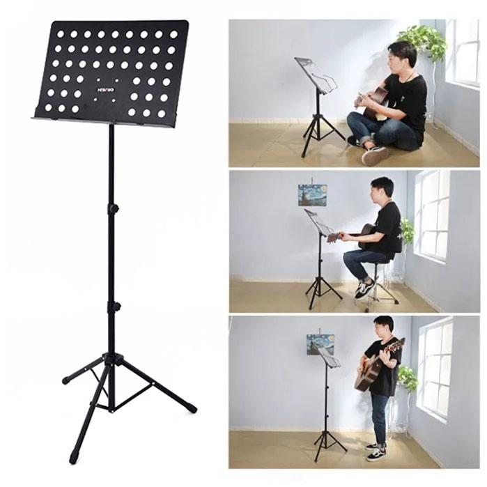 Stand Partitur Sheet Musik - P-06HC - OMHX8JBK Black