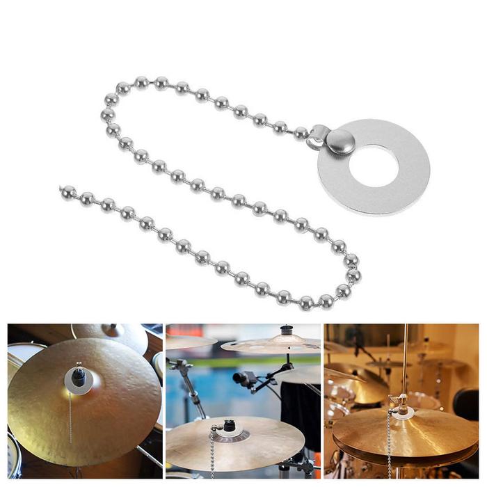 Effect Cymbal Efek Sizzler Cymbal Rantai Alloy Jazz Drum Cymbal Accessories