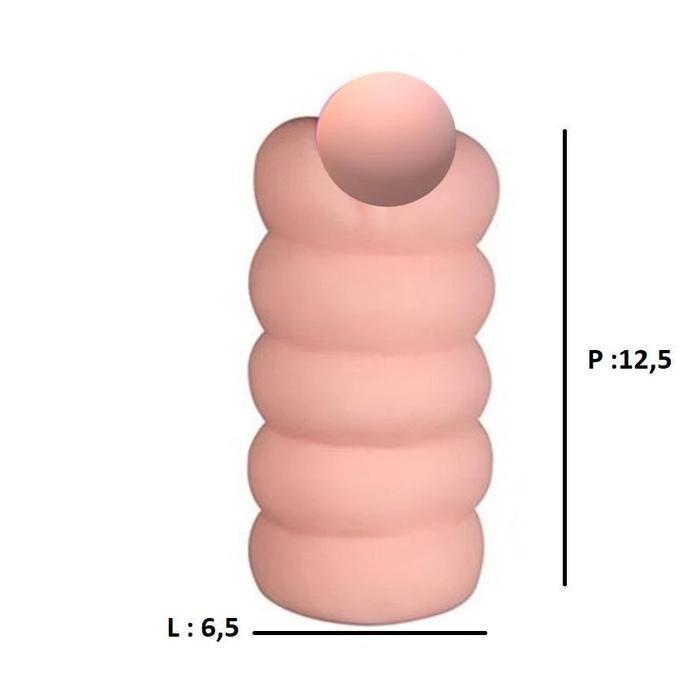 {{New New D878 Silikon Silika Silicone Abs Lembut Japan Alat Bantu Untuk Olahraga Tangan Coli Onani