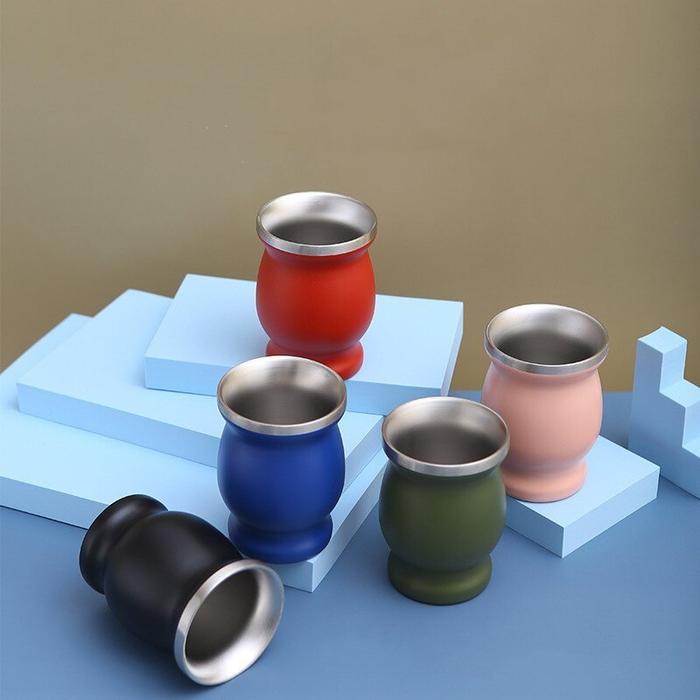 Stainless Steel Madai Cup Gourdshaped Madai Tea Cup Water Cup Tea Cup