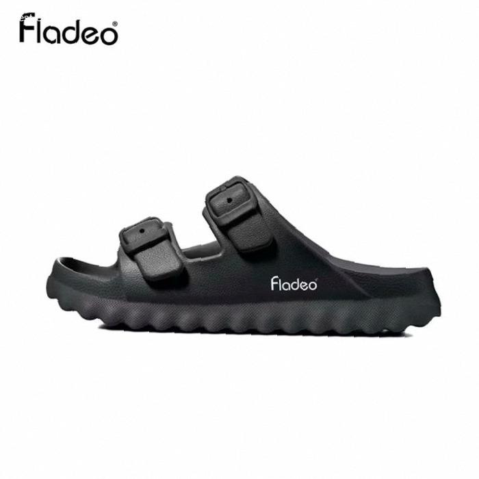 Sandal slides fladeo doble strap sendal pria wanita fladeo terbaru sudah dilengkapi dengan pitur ant