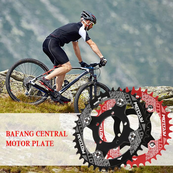 Terlaris, New 104BCD 130BCD Bicycle Chainring 32T/34T/36T/38T/40T/42T