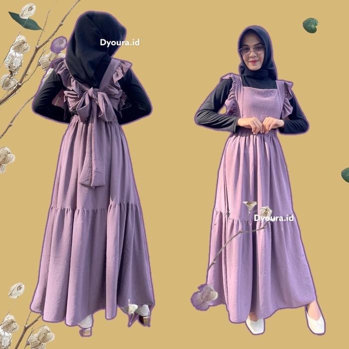 One Set Vest PREMIUM/ Setelan Wanita / One Set Reina Span/ Set Yola Polos /Overall Belakang Pita by 