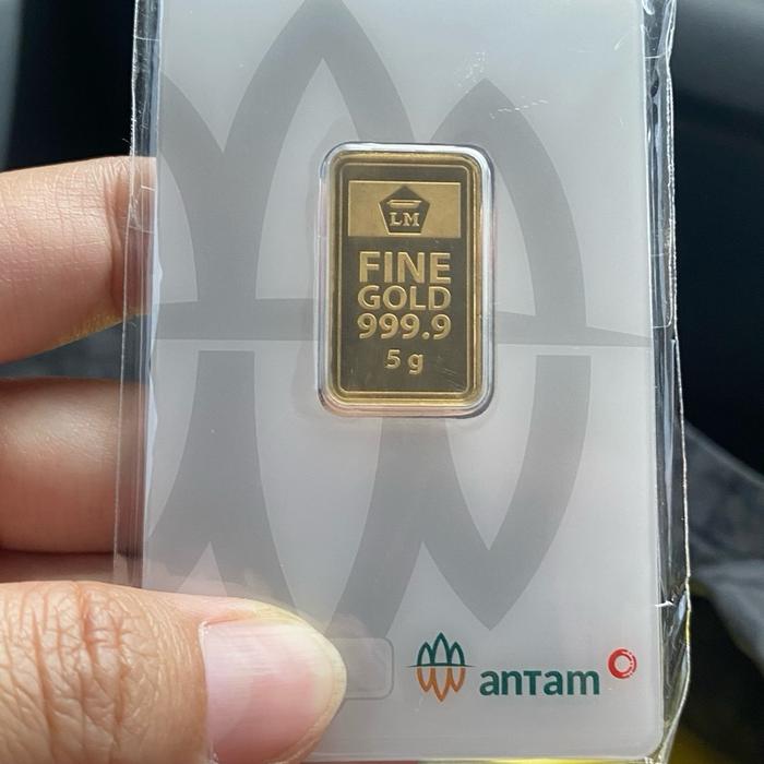 Emas Antam logam mulia 5g