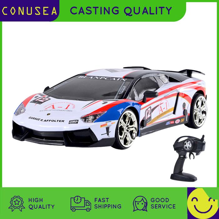 Mobil RC CONUSEA Mobil Remote Control 4WD 1/16 Mobil Drift RC 2.4Ghz