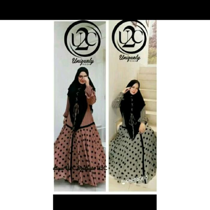 gamis set  syar'i azana by U2C