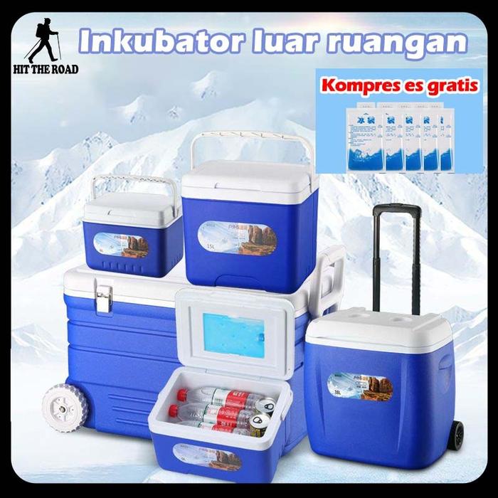 ⭐Stok Siap Di Pakuhaji ⭐EPS Cooler Box ES 6/15/24 Liter Cool Box Mini Pendingin Kotak Beku Tetap Seg