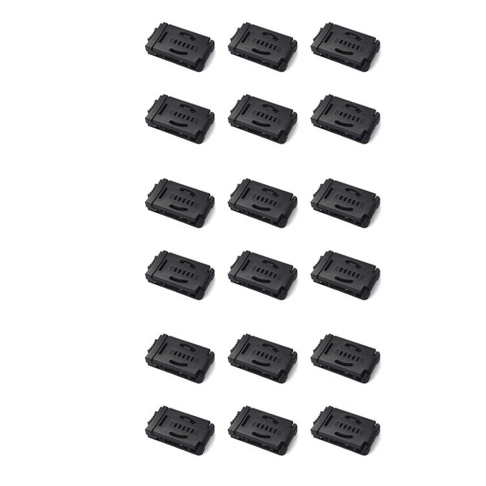 18PCS Travel Buckle Large Tek Lok Belt Clip Loop For Knife Kydex