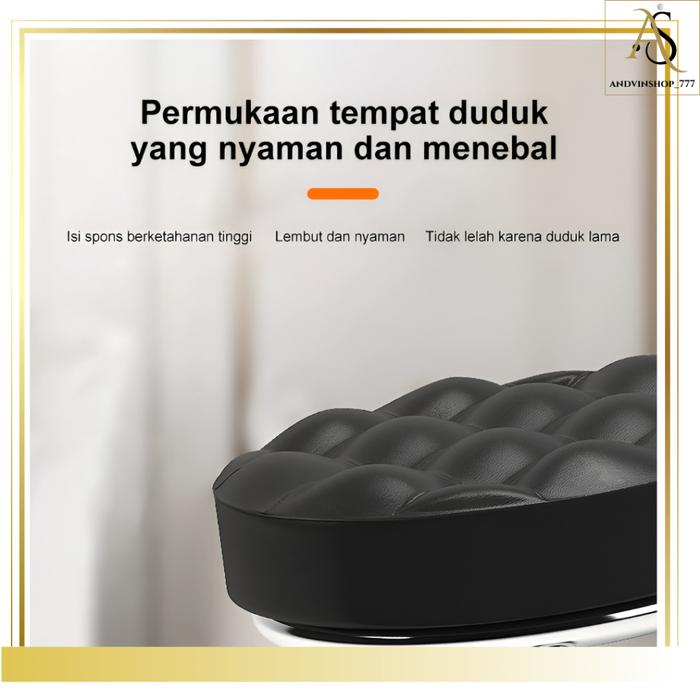 Kursi Putar / Kursi Santai Bulat / Kursi Bulat Roda Putar Tahan Lama Bahan Premium