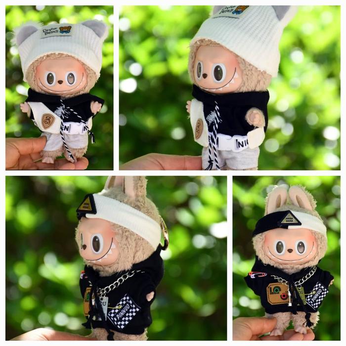 READY STOCK Baju/Kostum LABBU 17cm Labbu Clothes Setelan Baju Labbu Karakter Casual V1&V2
