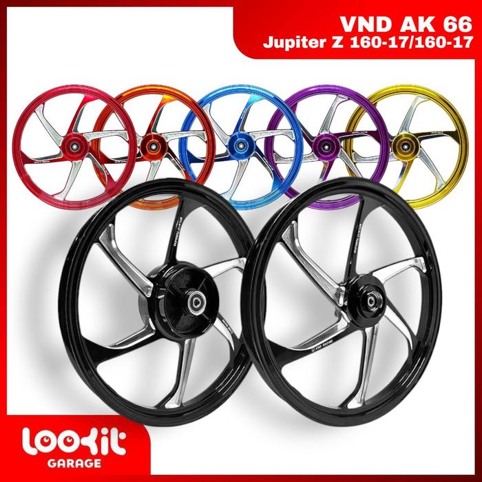 VND ORIGINAL/ VELG RACING CNC/ JUPITER Z/ JUPITER MX OLD/ VEGA ZR/ F1ZR/ MX KING/ AK 66 MODEL (PALAN