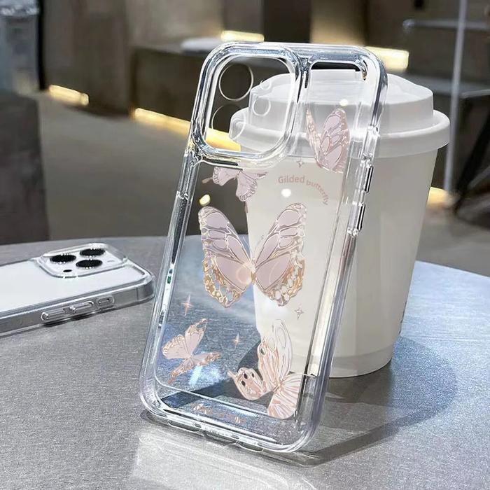 MOTIF KUPU KUPU XIAOMI REDMI 4A 5A 6A 8 8A PRO 9 9A 9C 9T 10A 10 10C CASING PEARL BUTTERFLY SOFTCASE
