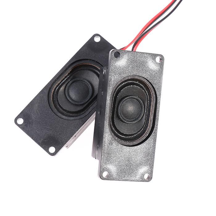 1Pair Audio Portable Speakers 3070 2840 4Ohm 3W Computer Tv Speakers Loudspeaker