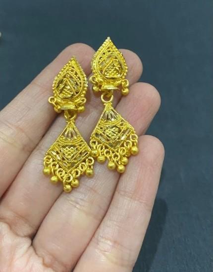 Terlaris Anting India emas/ Anting fashion india/ Anting Dubai emas/Anting dubai India murah emas