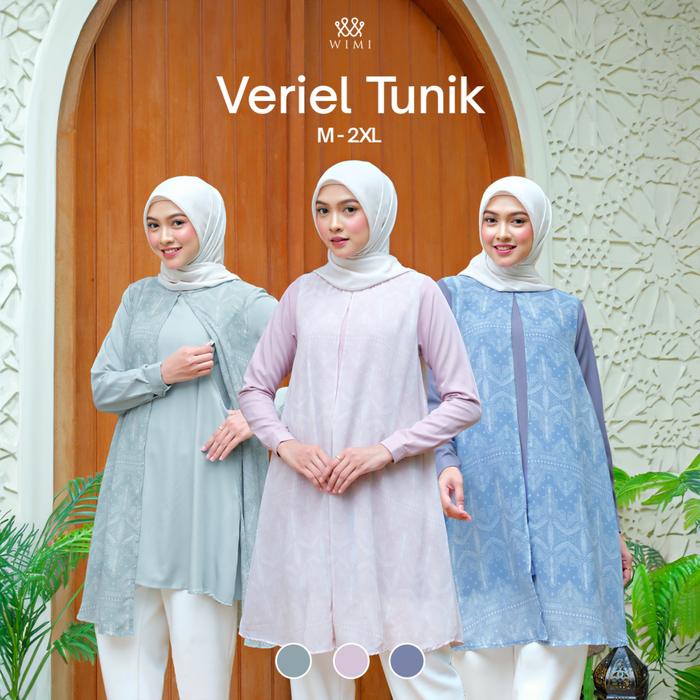 Wmwear - Veriel Tunik | Atasan Tunik Ibu Hamil dan Ibu Menyusui | Baju Lebaran Ibu Hamil dan Ibu Men