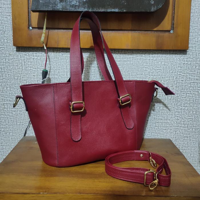 (Size M) Bion Leather Tas Wanita Kulit Sapi Asli