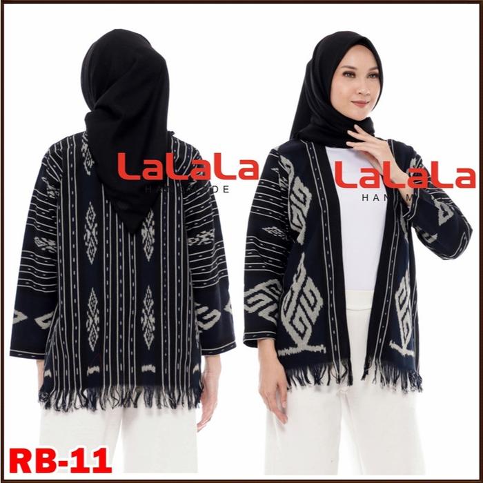 baju atasan tenun casual outer tenun ikat etnik motif toraja bali sumatra dayak kalimantan papua sul