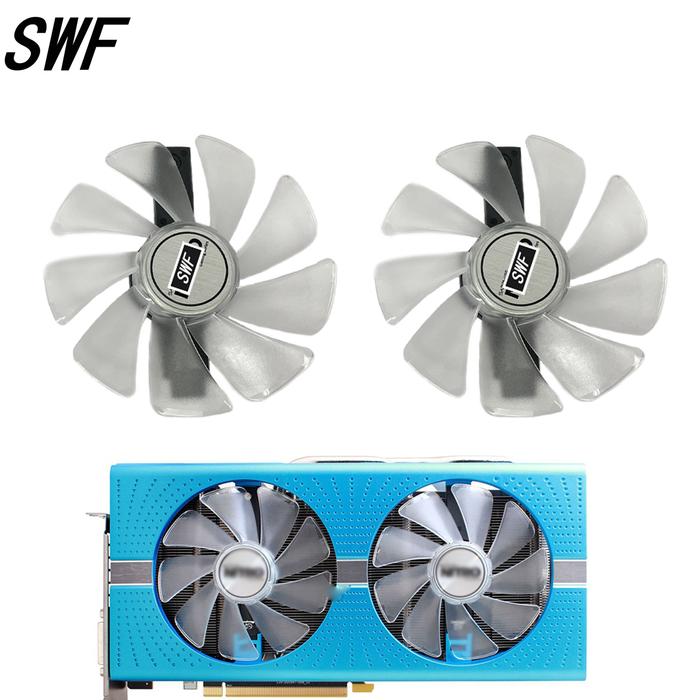 New CF1015H12D FD10015M12D Cooling Fan For Sapphire RX470 RX590 RX580 RX480 RX570 NITRO Special Edit