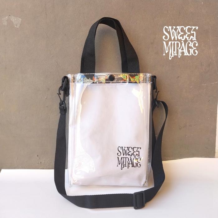 TAS KONSER SWEET MIRAGE TXT PVC SELEMPANG / TAS KPOP
