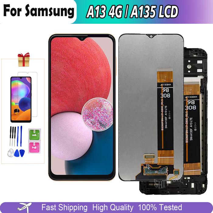 6.6'' Original LCD For Samsung Galaxy A13 4G A13 4G A135 A135F A135U