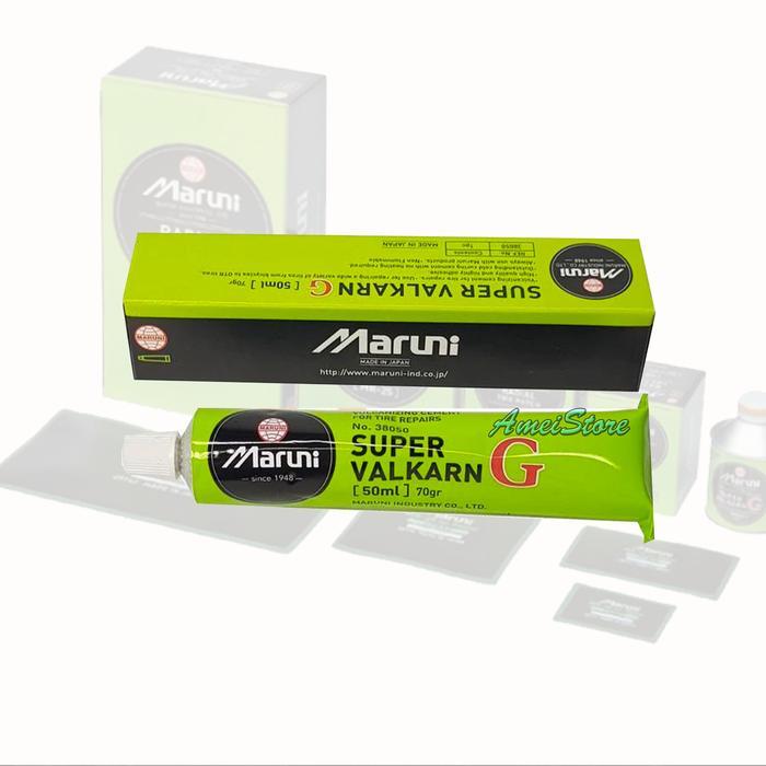 Maruni Lem Super valkarn G 50 ml Lem Tambal Ban Luar Ban Tubless Tiptop