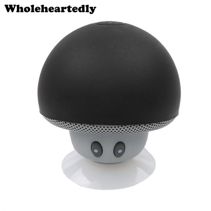 Portable Wireless Mini Bluetooth Speaker Mushroom Microphone Wireless