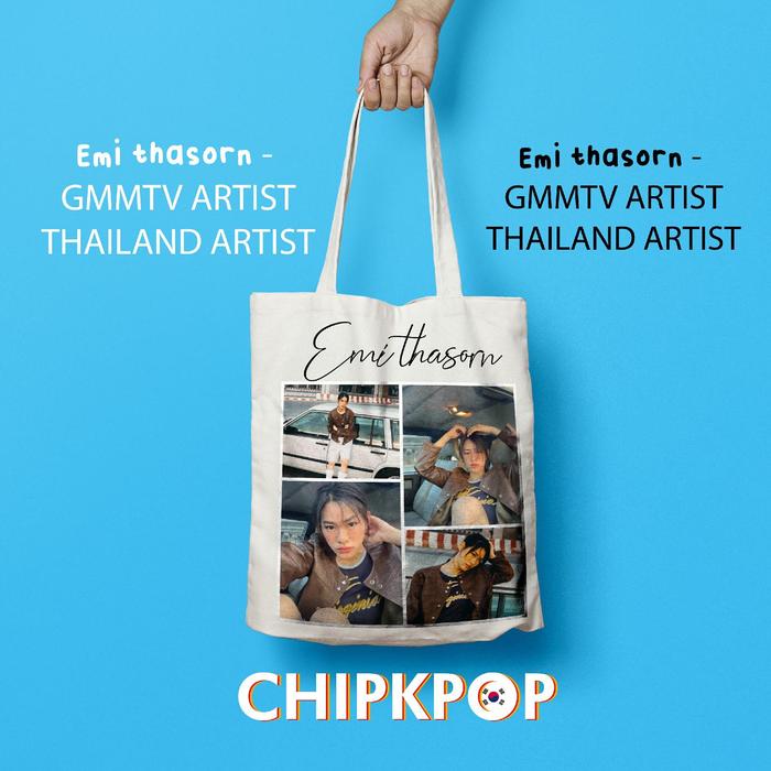 EMI THARSORN GMMTV [PAKET SET] TOTEBAG EMI GMMTV I EMI THARSORN I GMMTV GIRL I TOTEBAG THAILAND I TO