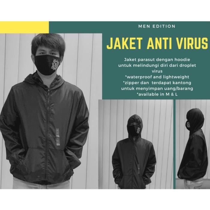 Jaket anti virus pria sebagai APD