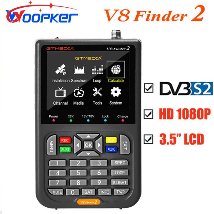 Woopker GTMEDIA V8 Finder2 Satelit Finder DVB-S/ DVB-S2/ MPEG-2/