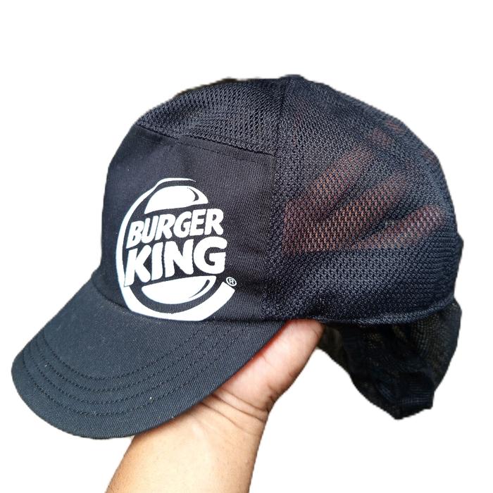 Topi Original Uniform Pegawai Resto Burger King
