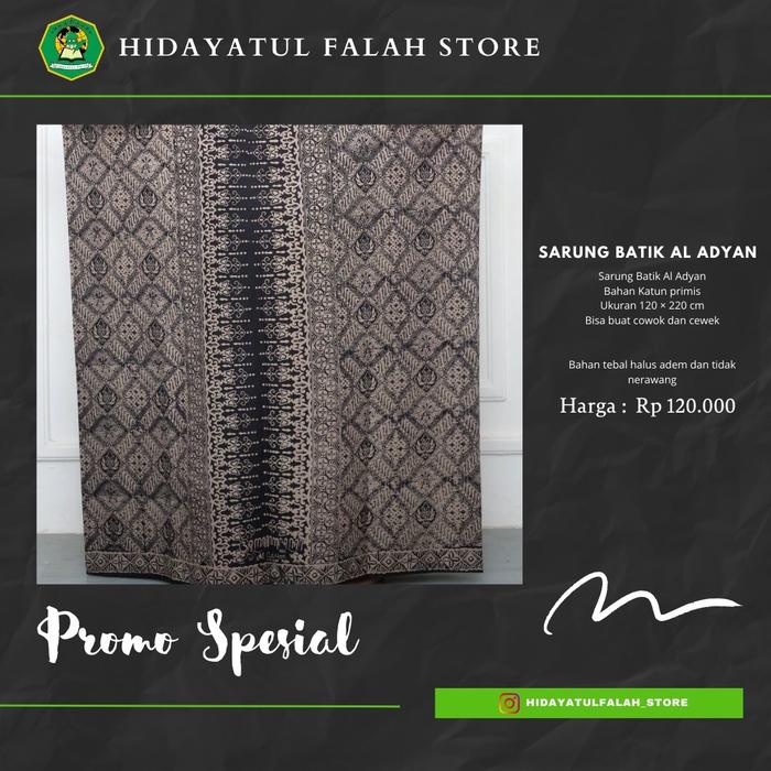 Sarung Batik Al Adyan Katun Primis