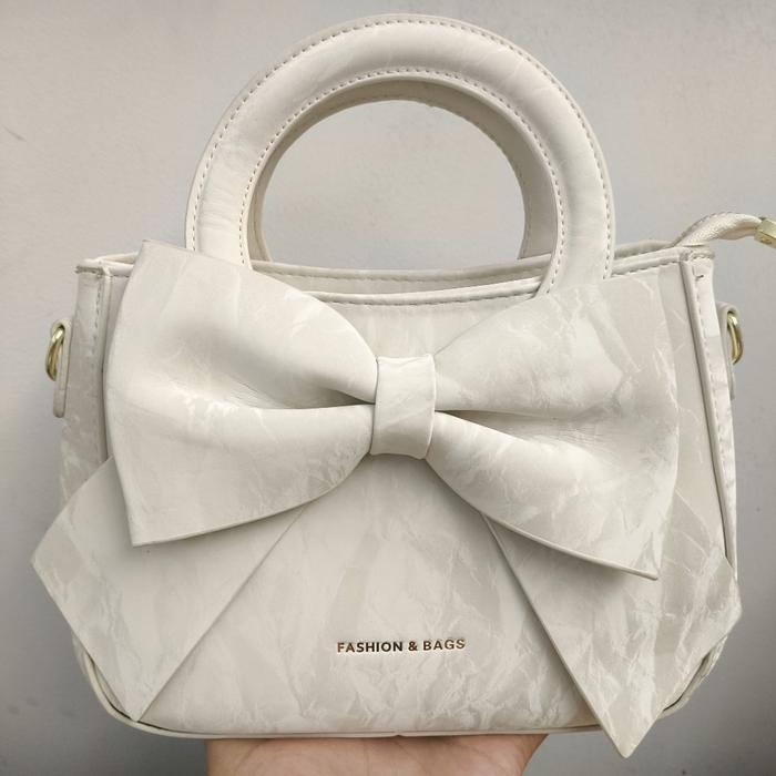 JK 3190 TAS PESTA HIASAN PITA KOREA TAS SELEMPANG FASHION CLUTCH KONDANGAN MINI BAG 3002 T3241 Z2530