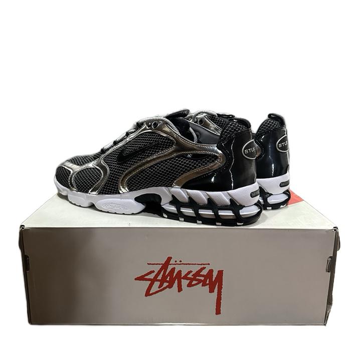 Nike Air Zoom Spiridon Cage 2 x Stussy ‘Pure Platinum’