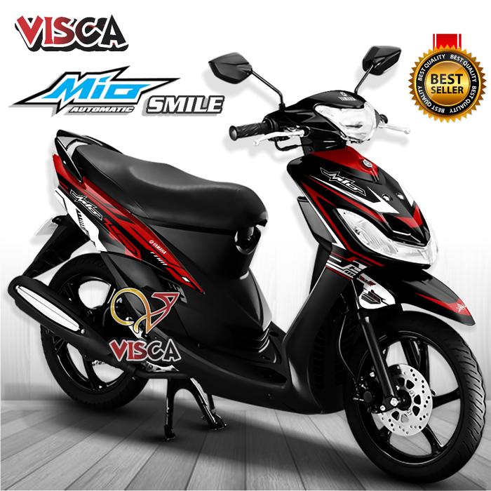 Decal Mio Smile Full Body Stiker Mio Smile Full Body Striping Mio Smile Variasi Decal Hologram Mio S