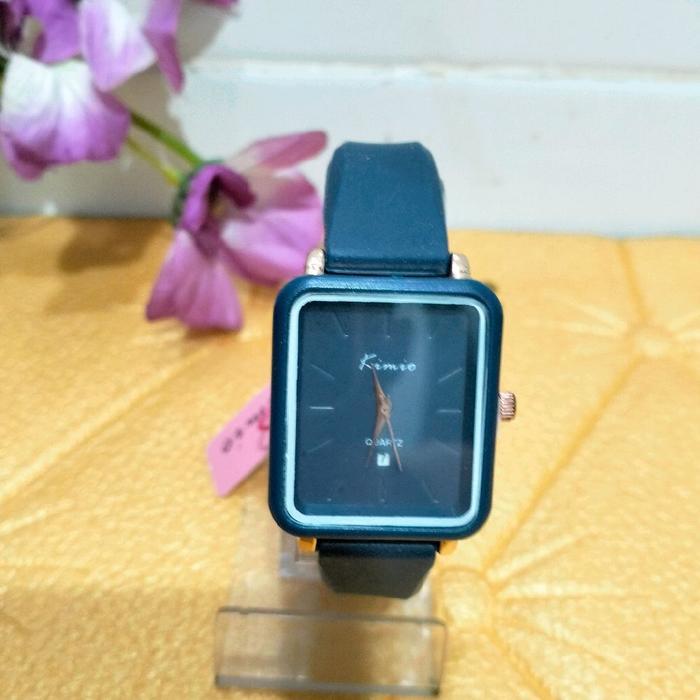 RIO & RICKY WATCH SHOP Jam Tangan Wanita Strap Ruben Analog Baterai No 7724 Est 29 Model Kimio