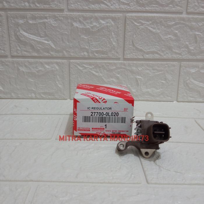 IC REGULATOR ALTERNATOR DINAMO AMPERE INNOVA DIESEL HT AVANZA VVTI DUTRO HT GRAND MAX ORIGINAL