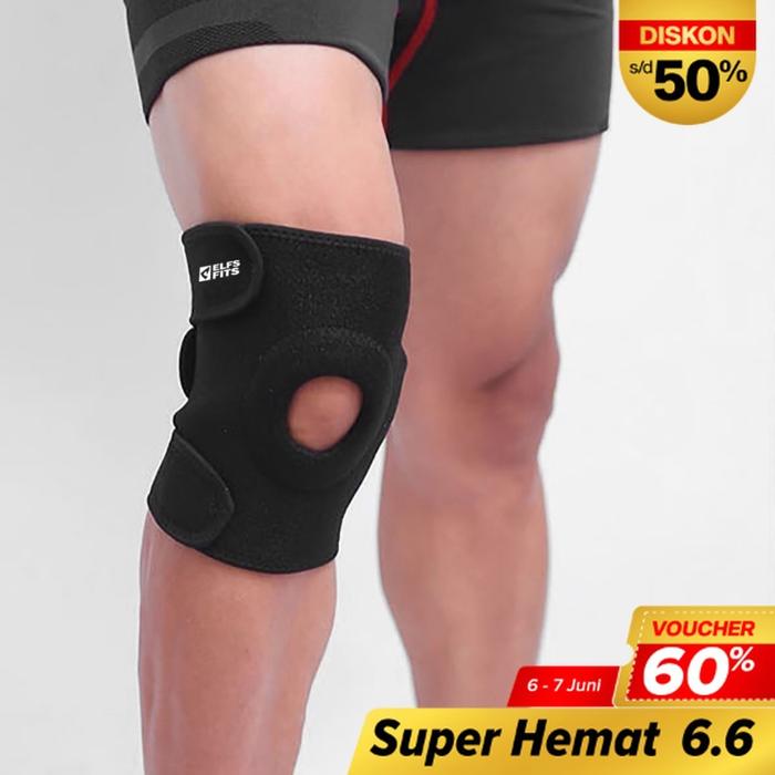 Elfs Active Knee Support Wrap Pelindung Lutut