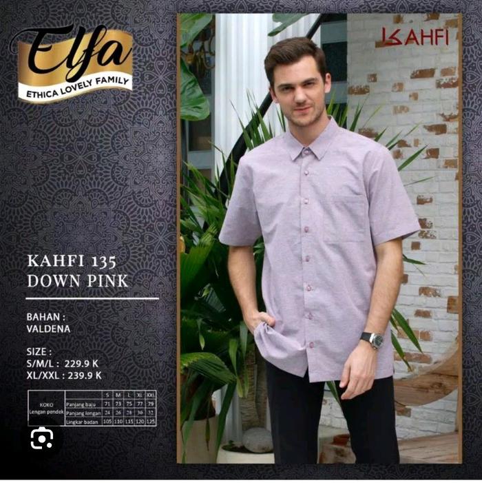 Ethica kahfi 135 down pink//kahfi kids 103//koko dewasa & anak