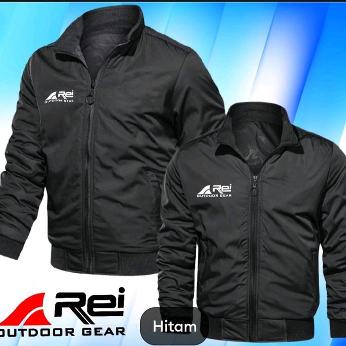 Kultivator Wibu Jaket Bomber Pria Wanita Polos Parasut Anti Air Waterproof Tebal Distro Cowok Fleece